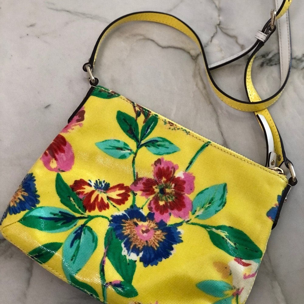 KATE SPADE SPRING FLORAL CROSSBODY - Picture 4 of 5